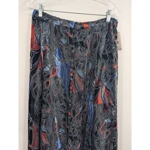 Free People NWT Women's Velvet Burnout Love So Right Button Slit Maxi Skirt 8